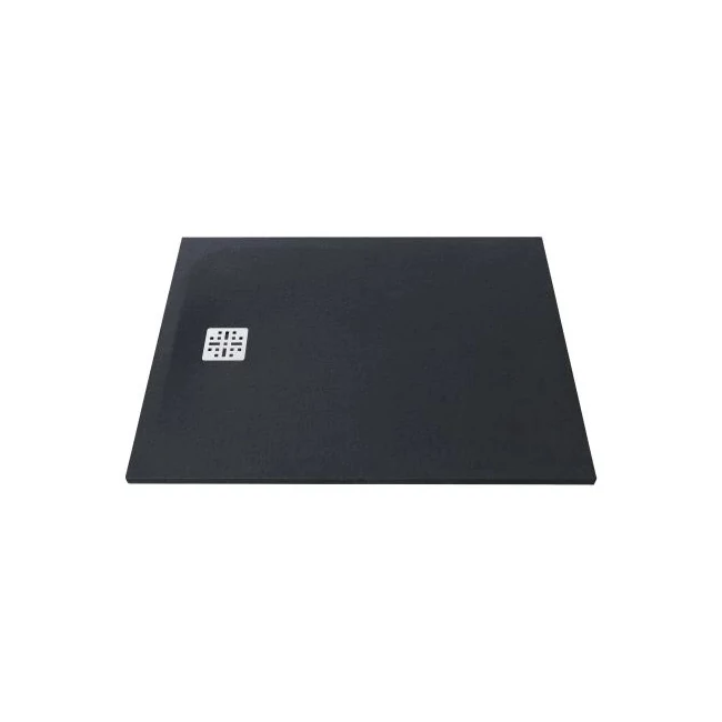 MARMY Dolomite zuhanytálca - 70×90 matt fekete (cavalli black)