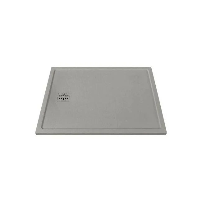 MARMY Dolomite Pro zuhanytálca - 100×120 matt szürke (valentino grey)