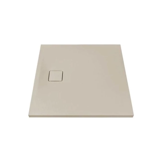 MARMY Loft zuhanytálca - 100×100 matt bézs (armani beige)