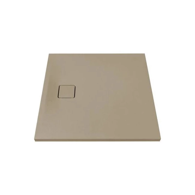 MARMY Loft zuhanytálca - 100×100 matt cappucino (gucci latte)