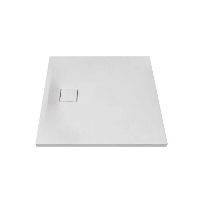 MARMY Loft zuhanytálca - 100×100 matt fehér (prada white)