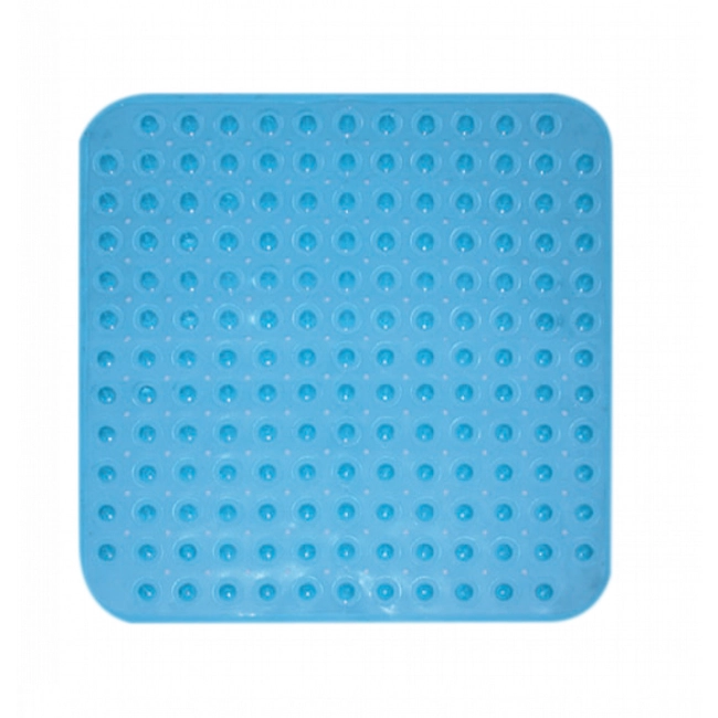 Csúszásgátló zuhanytálcába, kék, 52×53
