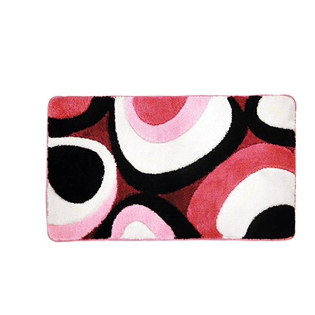 Fürdőszoba szőnyeg Deluxe Oval XL, 60×100, pink