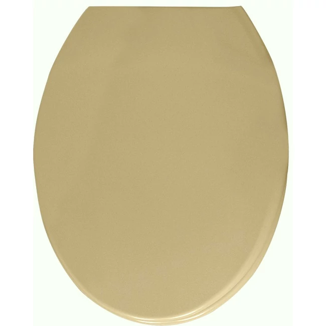 WC ülőke duroplast, beige, fém zsanérral