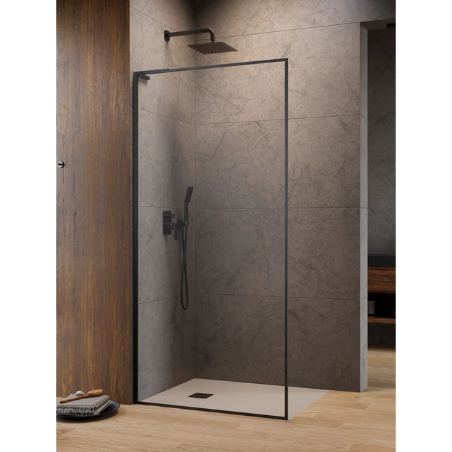 RADAWAY Modo F SL II Brushed GunMetal Walk-in zuhanyfal