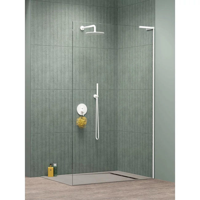 RADAWAY Modo SL II White Walk-in zuhanyfal