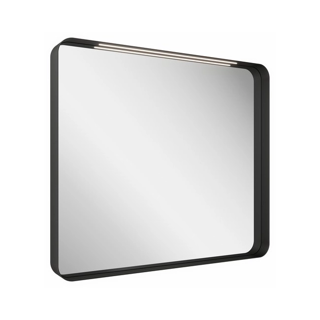RAVAK Strip tükör 500×700 fekete, világítással
