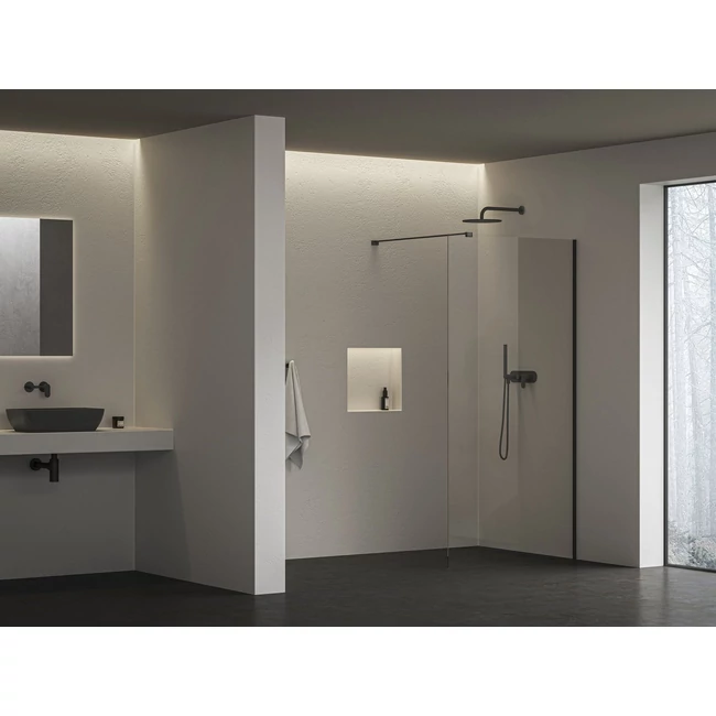 RAVAK Walk-In Wall Air fekete