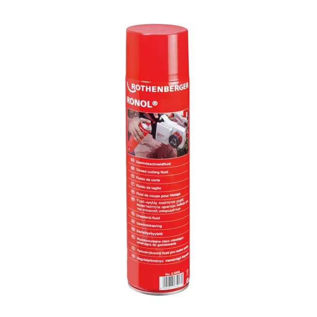 ROTHENBERGER Ronol ásványi alapú menetmetsző olaj, spray, 600 ml