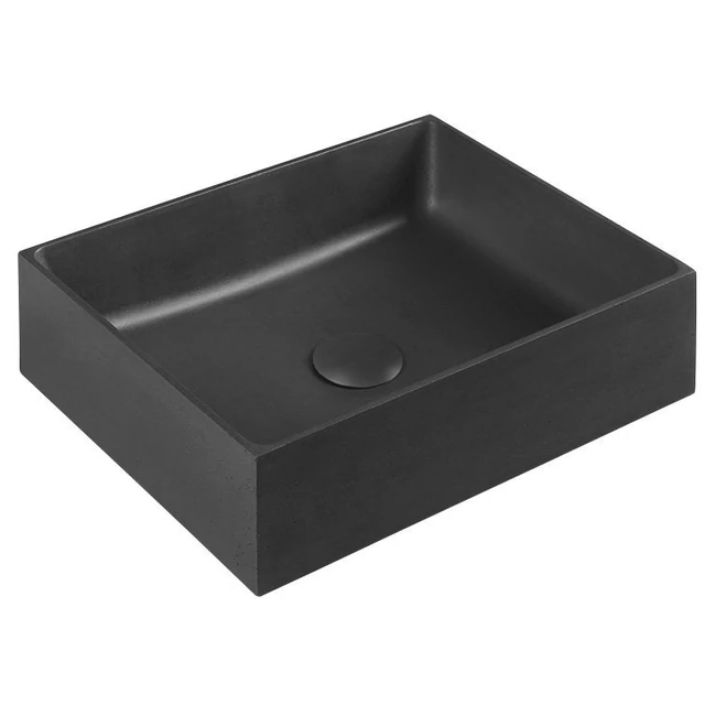 TONEB Formigo beton mosdó, 47,5×14×36,5 cm, antracit