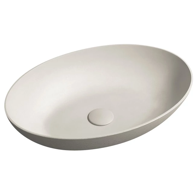 TONEB Formigo beton mosdó, 60×14,5×40,5 cm, homok