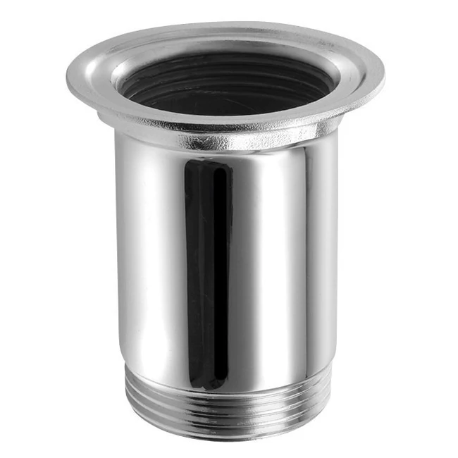 SAPHO szifonhosszabbító cső, 5/4", 82 mm, króm