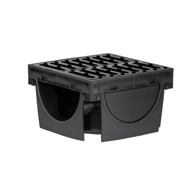 T-idom kültéri folyókához, lapos, műanyag ráccsal