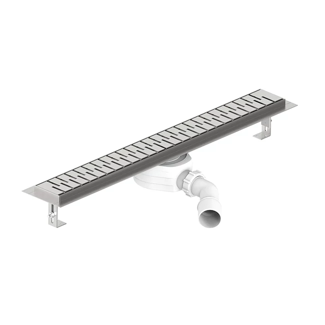 STYRON rozsdamentes zuhanyfolyóka, Medium rozsdamentes fedráccsal