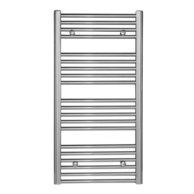 TECHNIK THERM Angora egyenes törölközőszárító radiátor, króm, 500×1100