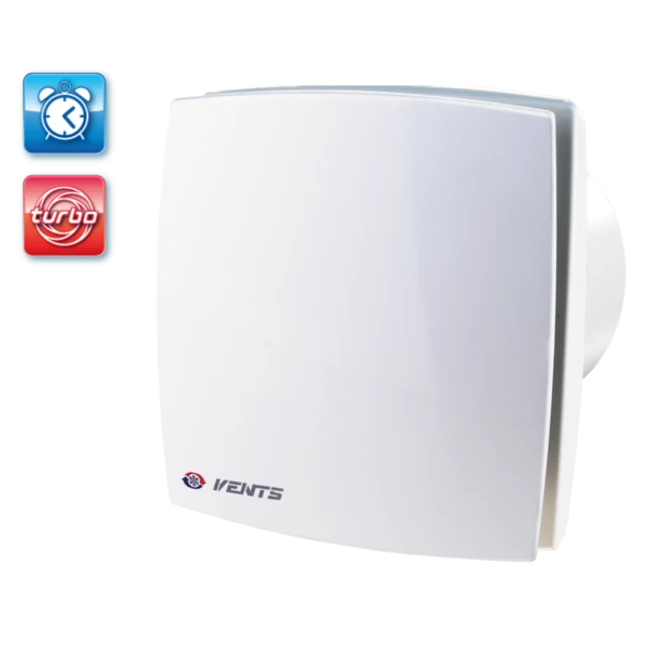 VENTS 125 LDT Turbo ventilátor, időzítős