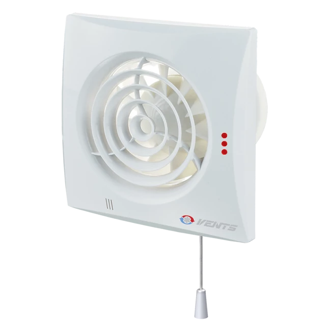 VENTS 100 Quiet VT ventilátor, húzózsinóros, időzítős, golyóscsapágyas