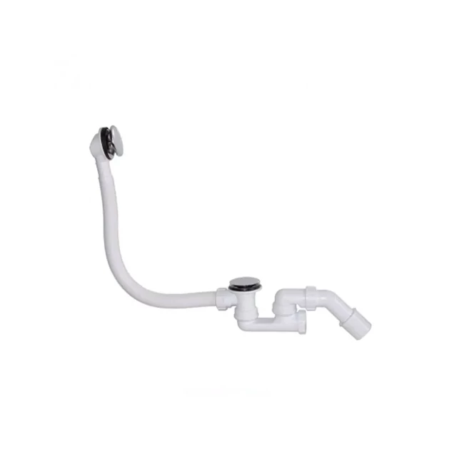 WELLIS kád le- és túlfolyó szett, rövid