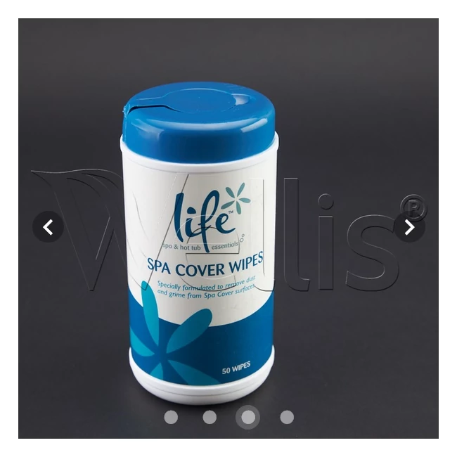 WELLIS Spa tető tisztító törlőkendő