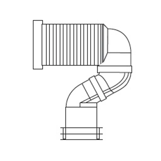 WELLIS "S" WC bekötő