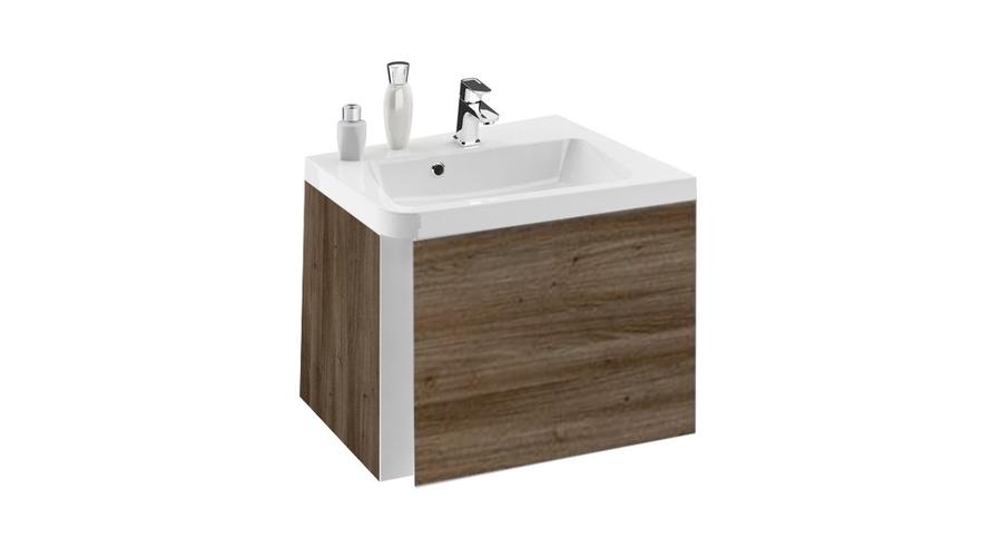 Ravak sd 10° 650 mosdó alatti szekrény, sarok kivitel ravak